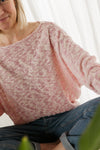 Rio Knit Pink Offwhite