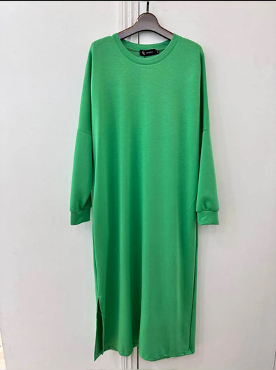 Liv Loose Dress Green