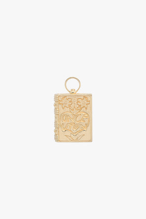 Once Upon a Time Medallion Charm Goldplated