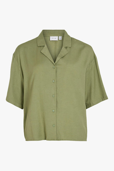 Pricil Shirt Oil Green
