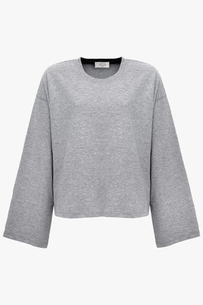 Aline LS T-Shirt Grey