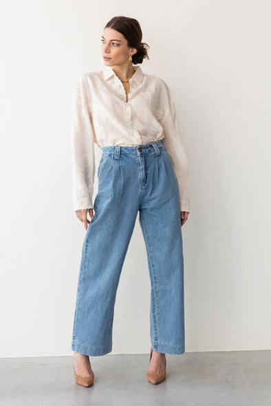 Elise Wide Denim Jeans