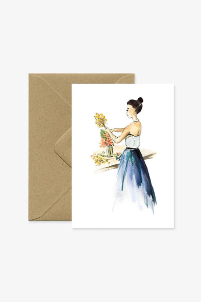 Flowers Arrangement Card