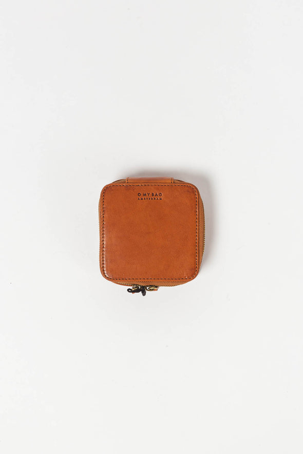 Jewellery Box Cognac Stromboli Leather - O My Bag