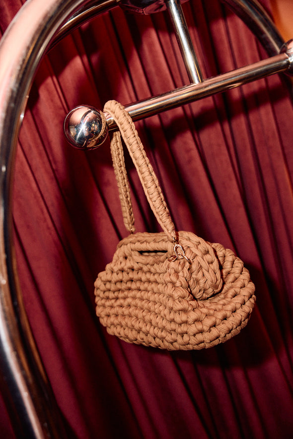 Renée Crochet Bag Suède