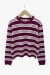 PREORDER Jef Top Bordeaux/Rose