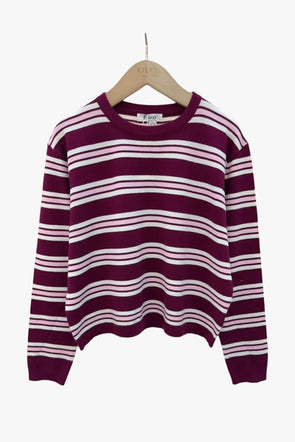 Jef Top Bordeaux/Rose