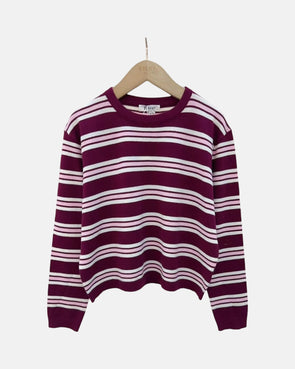 Jef Top Bordeaux/Rose