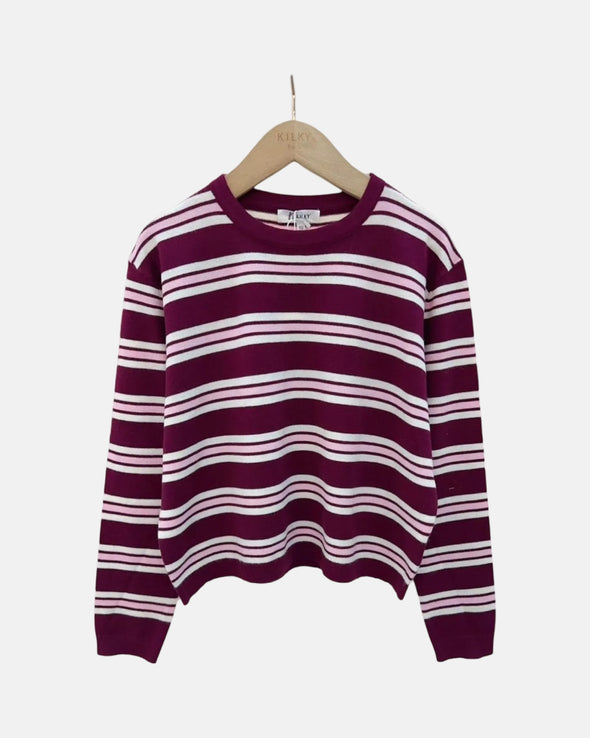 Jef Top Bordeaux/Rose