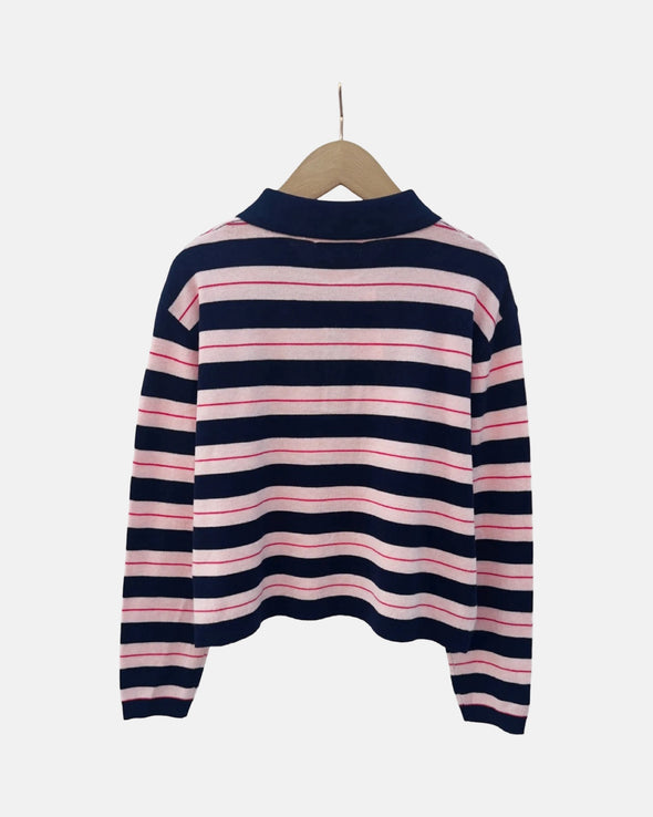 Jef Polo Navy/Pink
