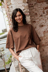 Tiara T-Shirt Brown