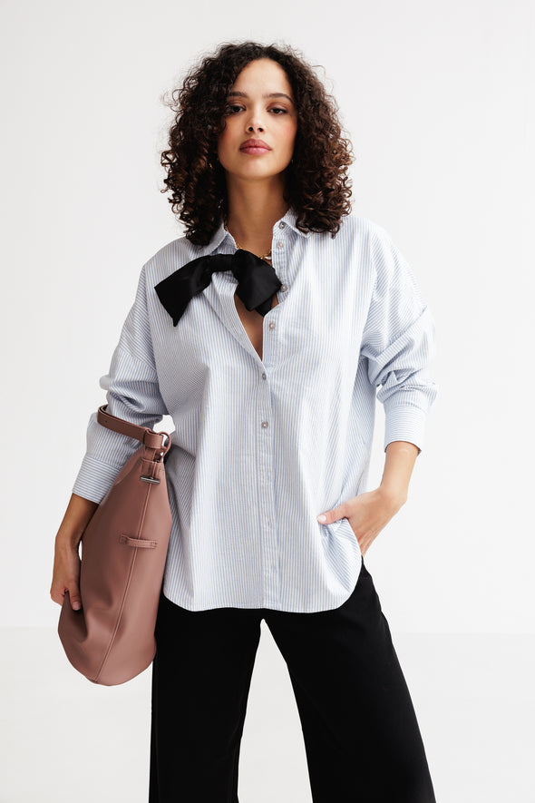 Nova Oxford Shirt White Sky