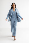 Rita Freia Long Blazer Endless Sky