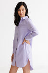 Silvia Shirtdress Lila