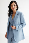 Rita Freia Long Blazer Endless Sky