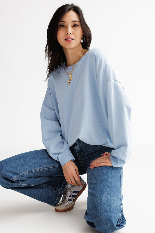 Diane Sweater Baby Blue