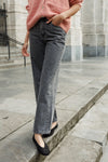 Capucine Wide Denim Grey