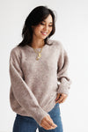 Maddie Knit Taupe