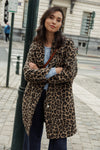 Sharon Leopard Coat