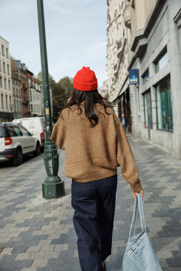 Maddie Cardigan Camel