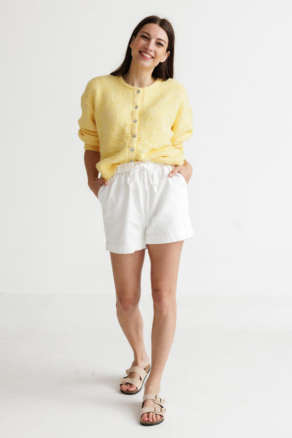 Maddie Cardigan Yellow