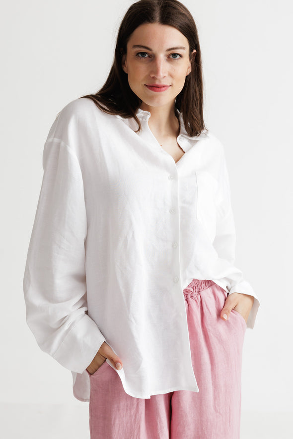 Liza Shirt White