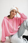 Bobbi Hooded Sweater Magnolia