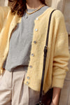 Maddie Cardigan Yellow