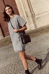 Rocco Denim Dress Grey