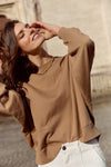 Emielia Oversized Sweater Tiger's Eye