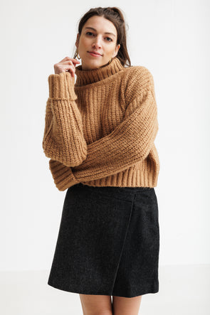 Pernette Knit Camel