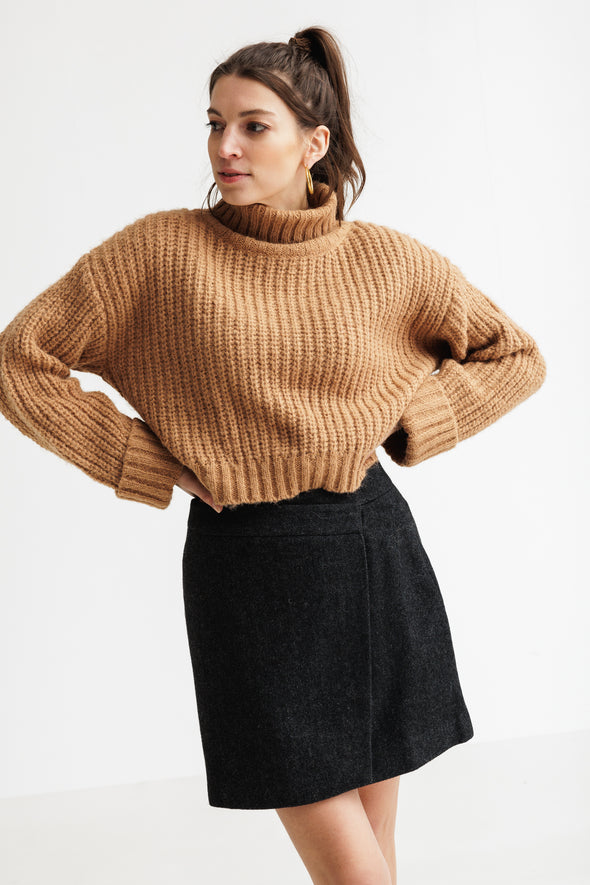 Pernette Knit Camel