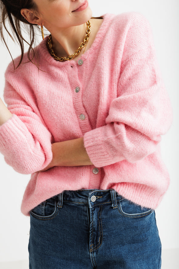 Maddie Cardigan Pink