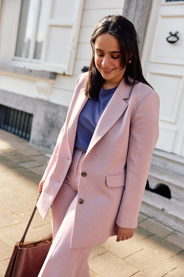 Rita Relaxed Blazer Bleached Mauve