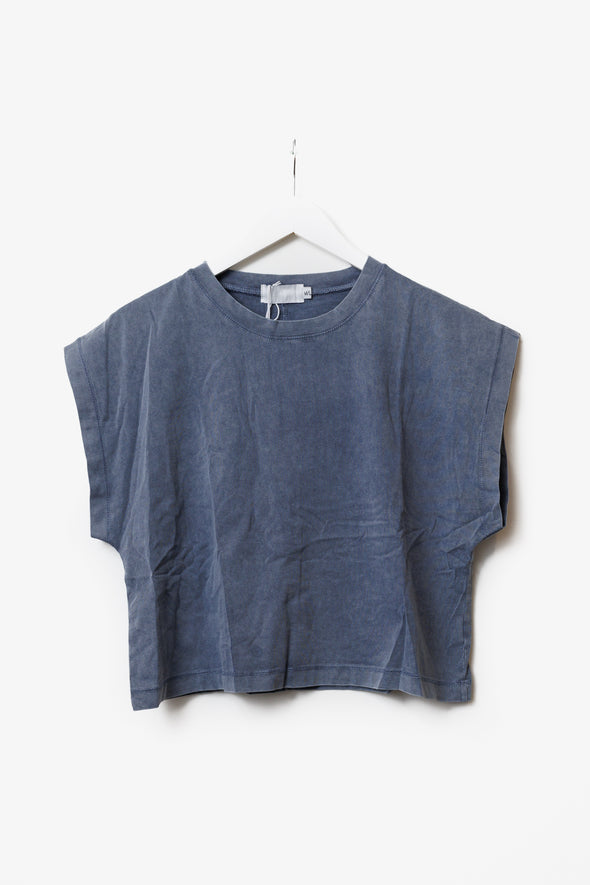 Inez T-Shirt Vintage Dark Blue