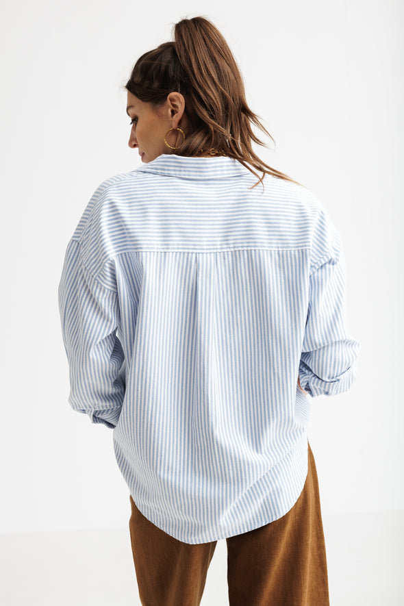 Belton Shirt Blue Stripes