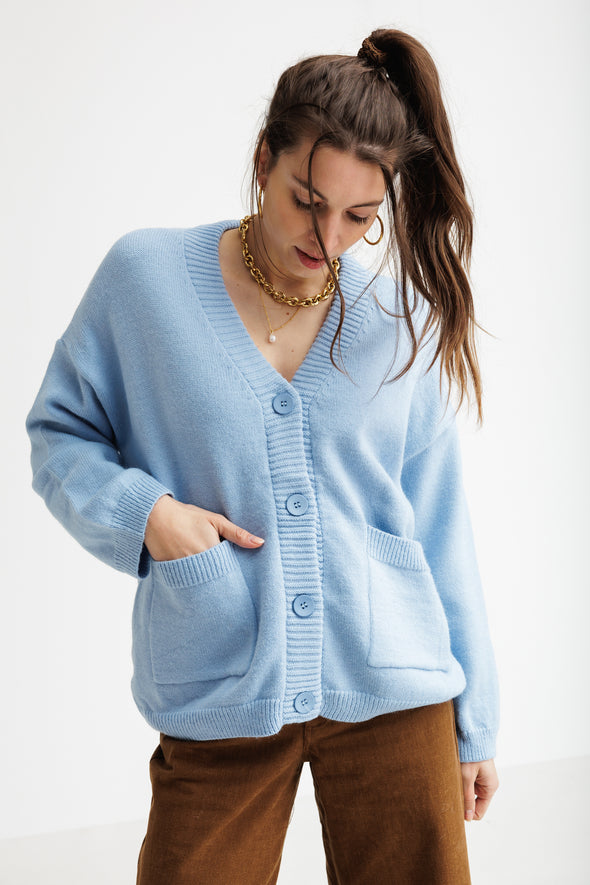 Morild Cardigan Baby Blue