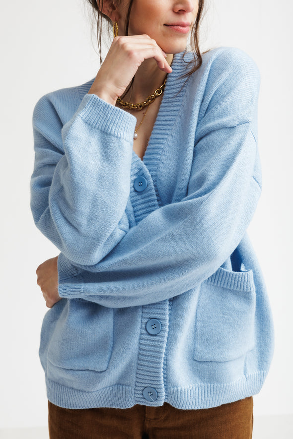 Morild Cardigan Baby Blue