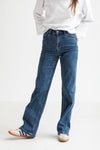 Barbara Denim High Wide Blue