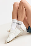 Clypson Socks White