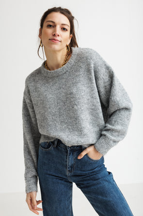 Maddie Knit Grey