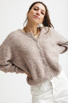 Maddie Cardigan Taupe