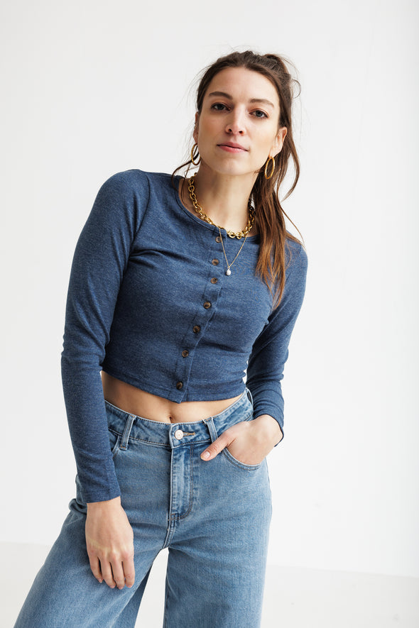 Rhonda Top Denim Blue