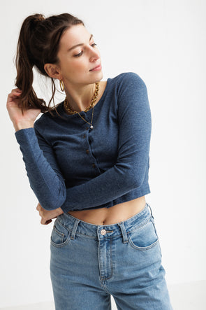 Rhonda Top Denim Blue