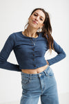 Rhonda Top Denim Blue