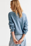 Giana Cardigan Denim Blue