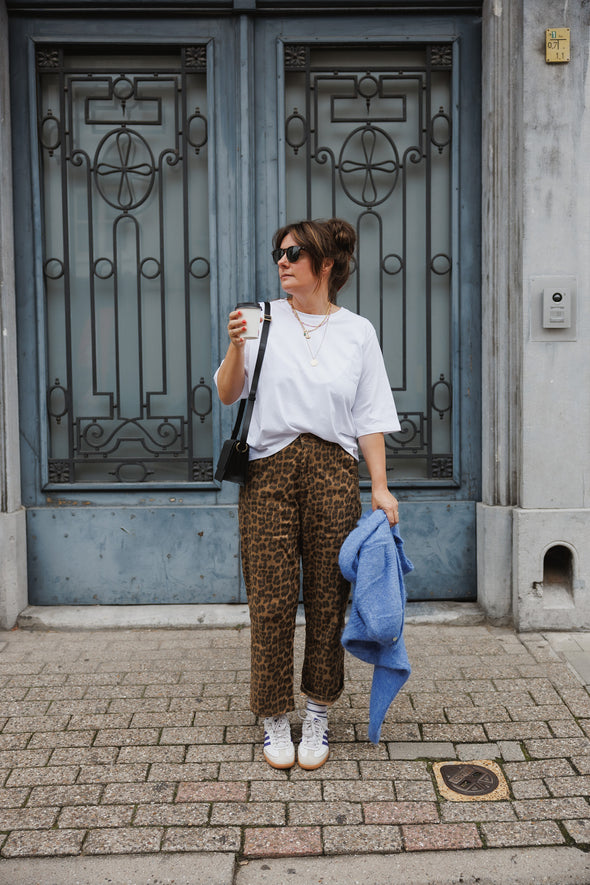 Garance Leopard Trousers