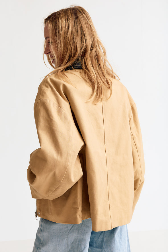 Sina Jacket Beige/Black