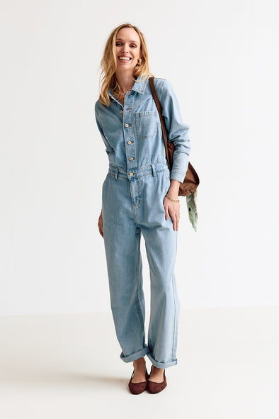 Charly Light Denim Jumpsuit