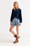 Lilou Knit Sweater Navy